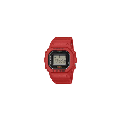 Reloj Digital Casual Nano de Anillo Rojo de Hombre