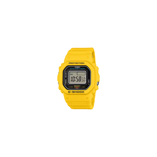 Reloj Digital Casual Nano de Anillo Amarillo de Hombre
