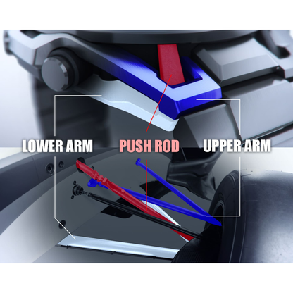 Reloj Análogo Digital Deportivo Serie Sospensione Plateado de Hombre