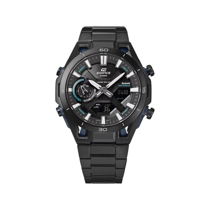 Reloj Análogo Digital Deportivo Serie Sospensione Plateado de Hombre