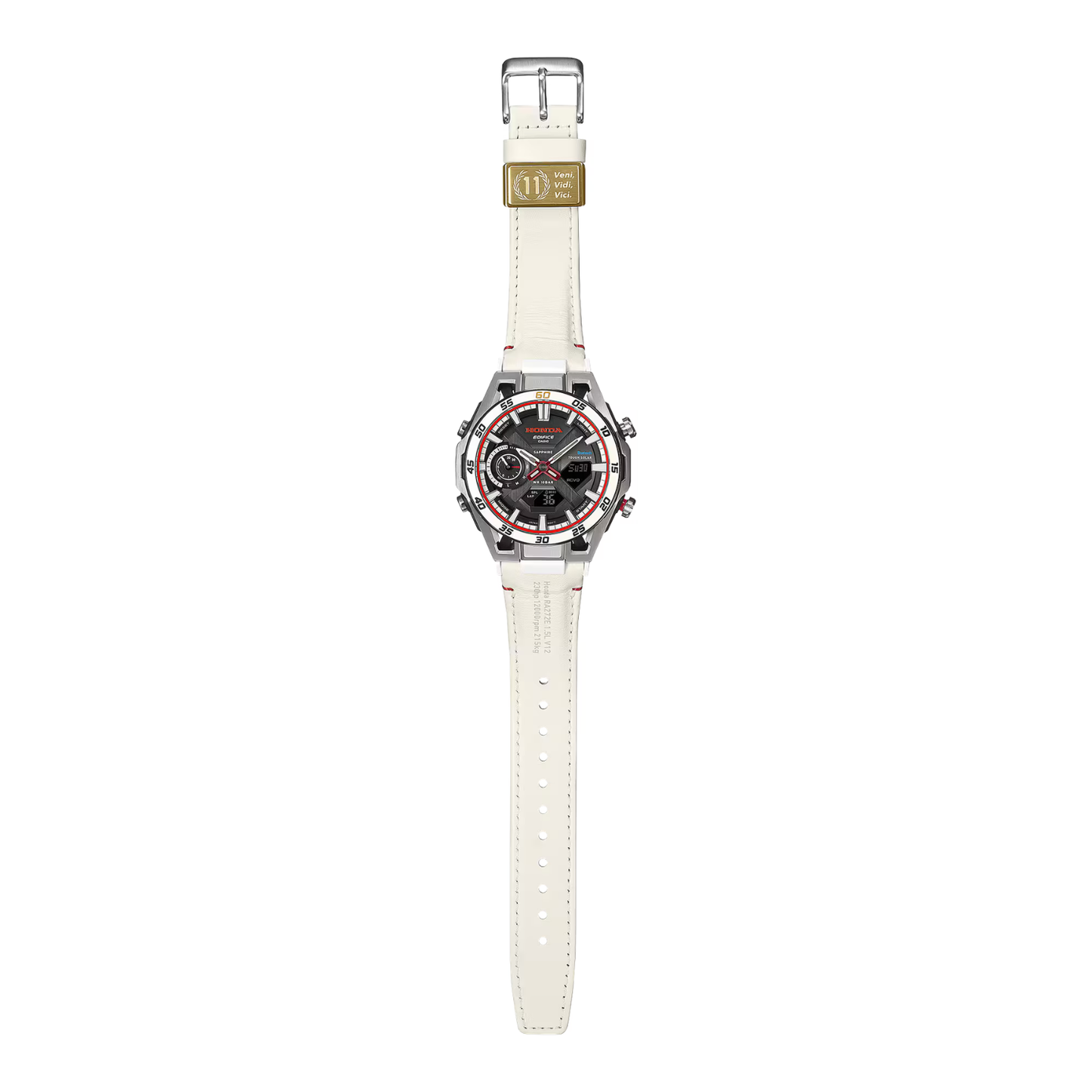Reloj Análogo Digital Deportivo Honda Edición Especial del 60 Aniversario de la Primera Victoria en F1