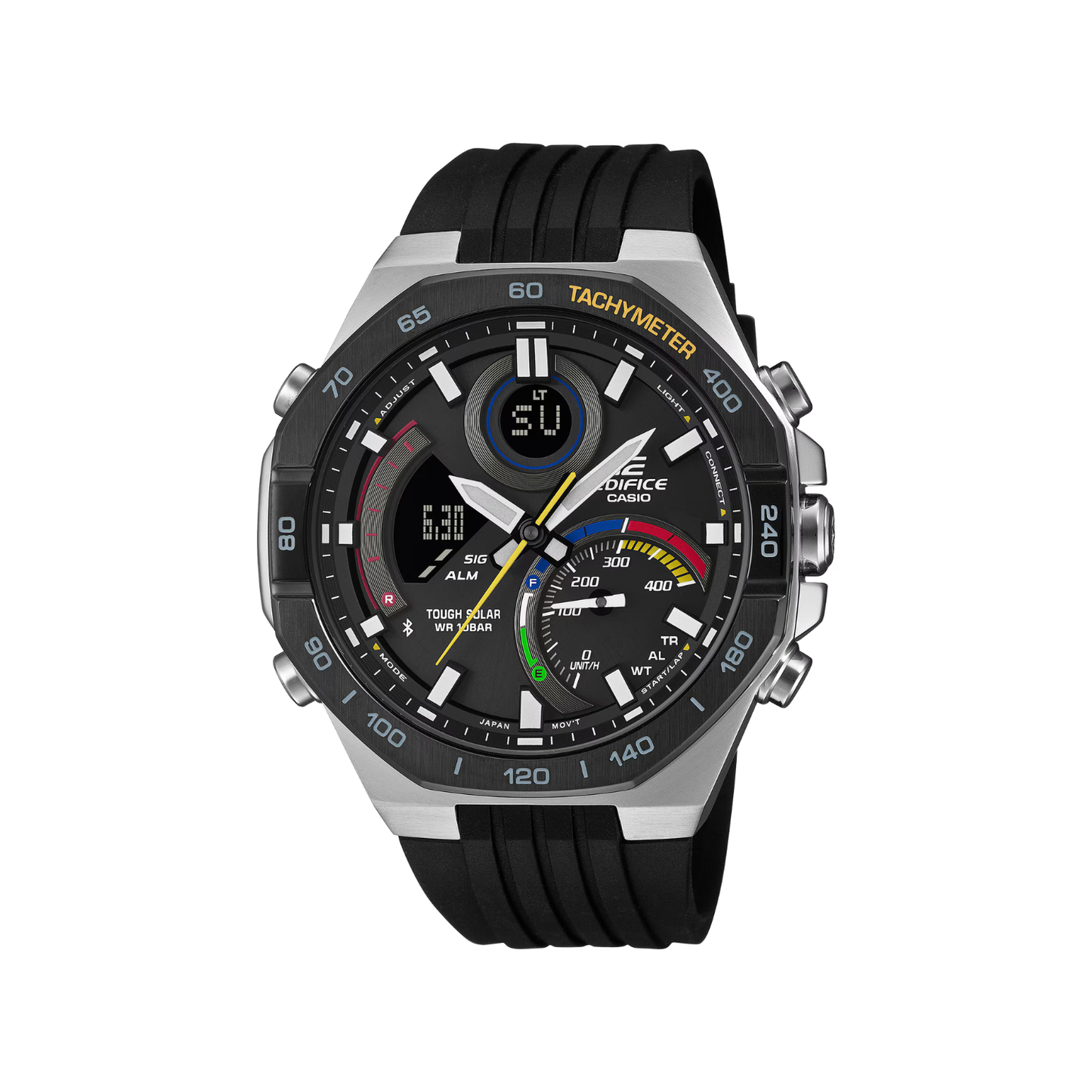 Reloj Análogo Digital Deportivo Negro de Hombre