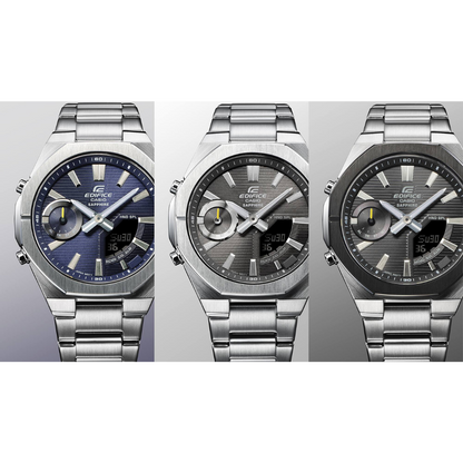 Reloj Análogo Digital Sport Plateado de Hombre