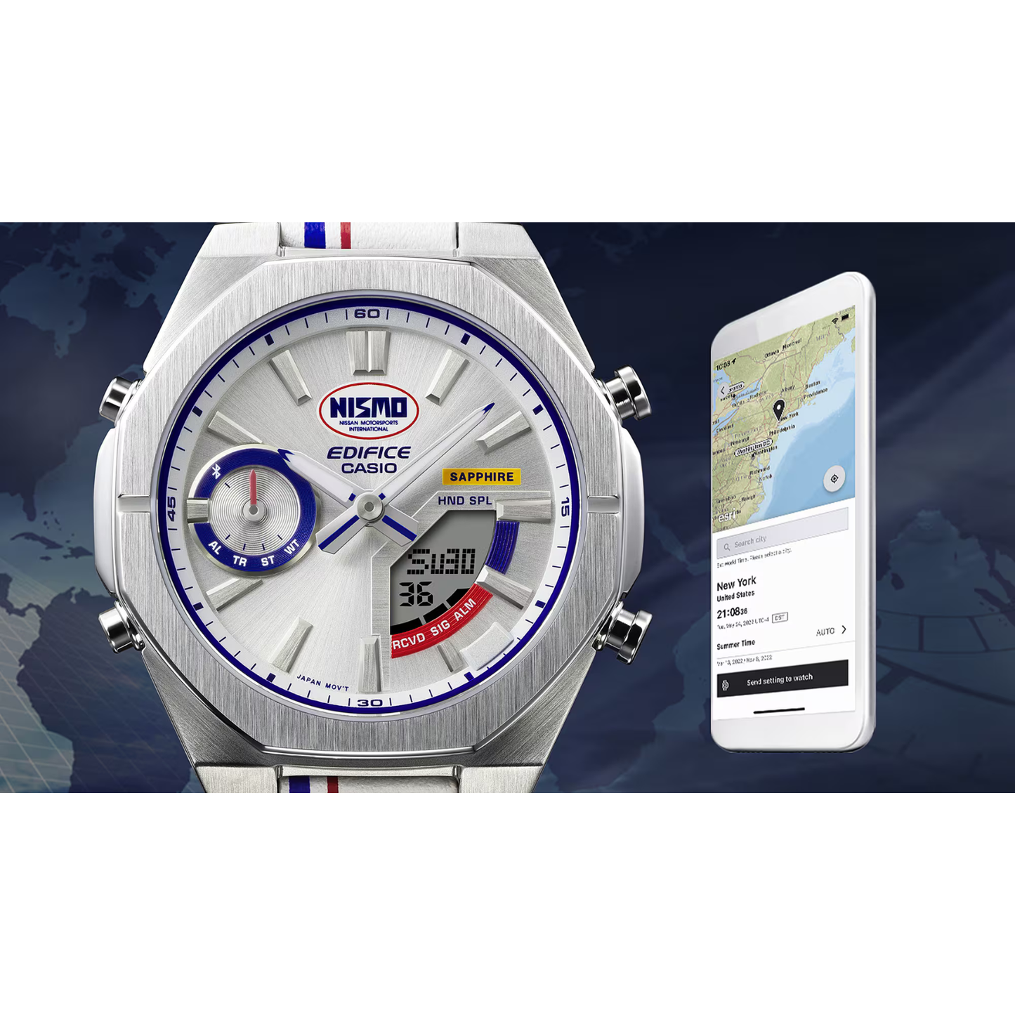 Reloj Análogo Digital Deportivo NISMO Heritage Edition de Hombre