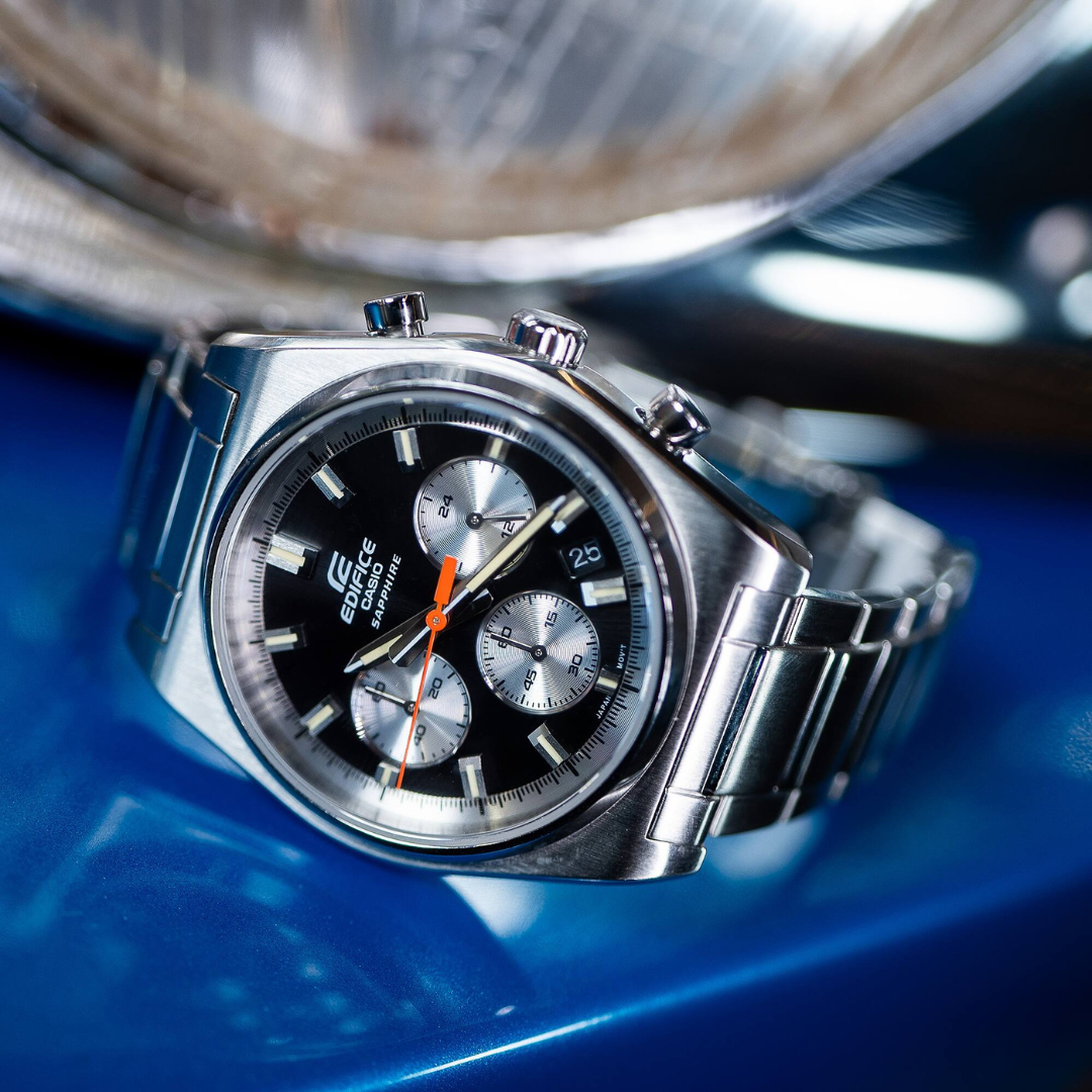Reloj Análogo Sport Plateado de Hombre