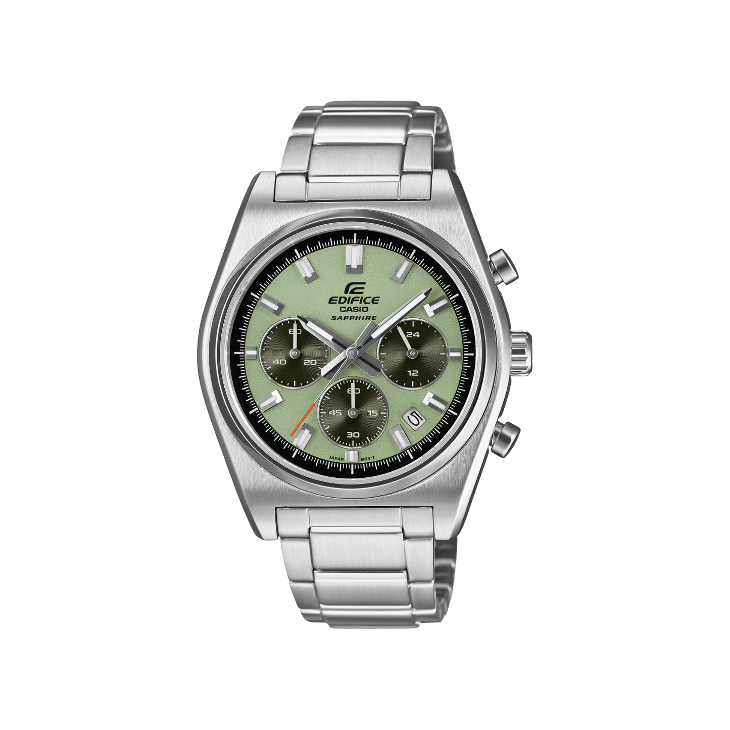Reloj Análogo Deportivo Plateado de Hombre