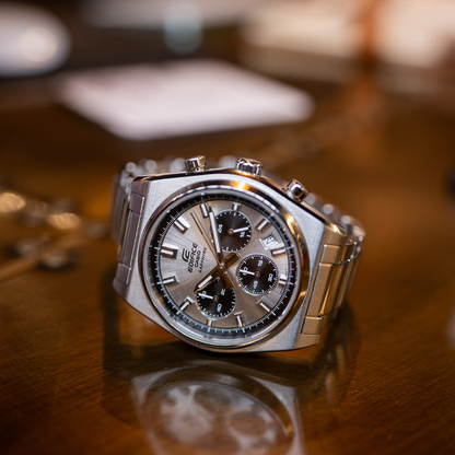 Reloj Análogo Sport Plateado de Hombre