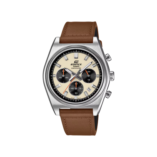 Reloj Análogo Deportivo Plateado de Hombre