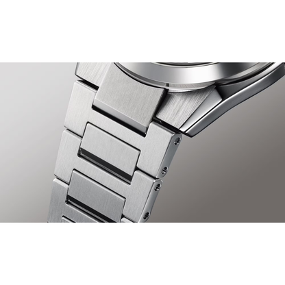 Reloj Análogo Automático Ejecutivo Plateado de Hombre