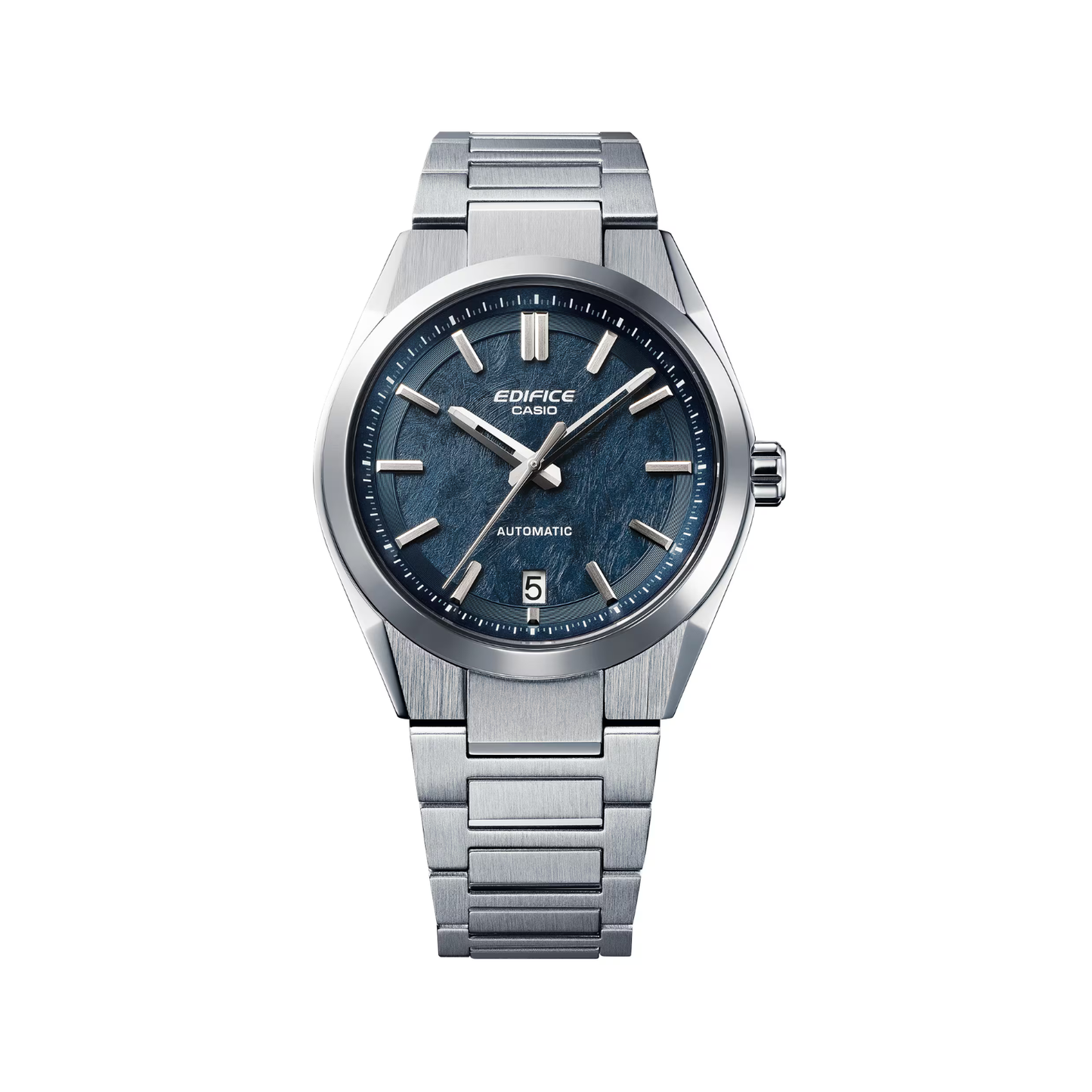 Reloj Análogo Automático Ejecutivo Plateado de Hombre