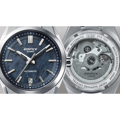 Reloj Análogo Automático Ejecutivo Plateado de Hombre
