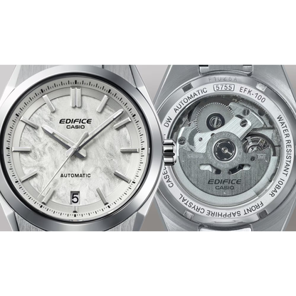 Reloj Análogo Automático Ejecutivo Plateado de Hombre