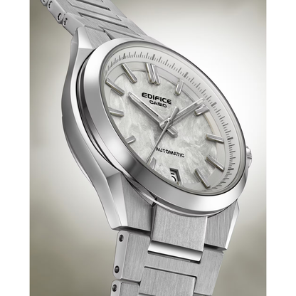 Reloj Análogo Automático Ejecutivo Plateado de Hombre