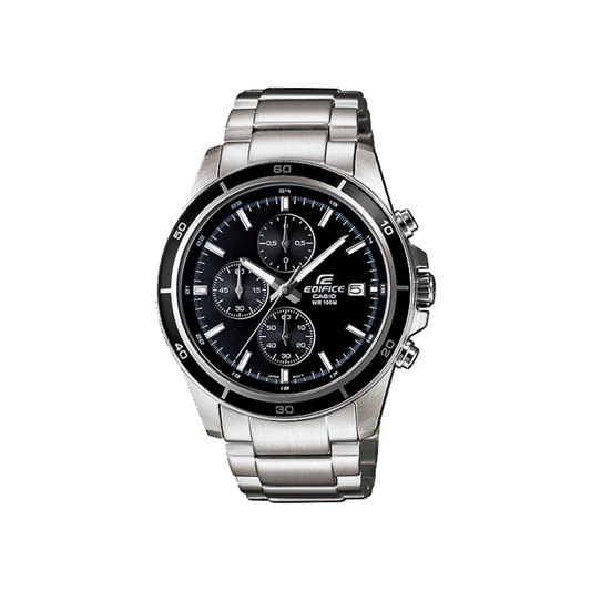 Reloj Análogo Deportivo Plateado de Hombre