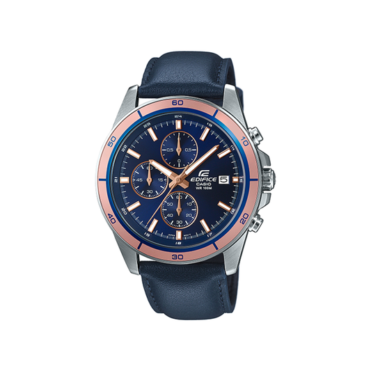 Reloj Análogo Deportivo Plateado de Hombre