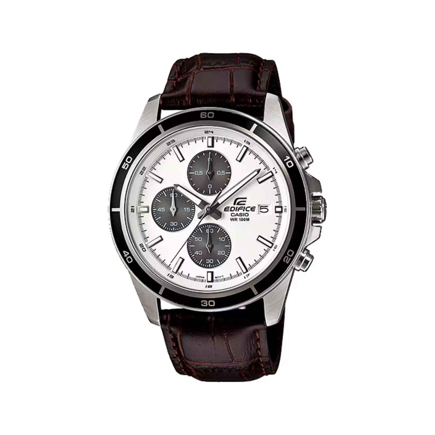 Reloj Análogo Deportivo Plateado de Hombre