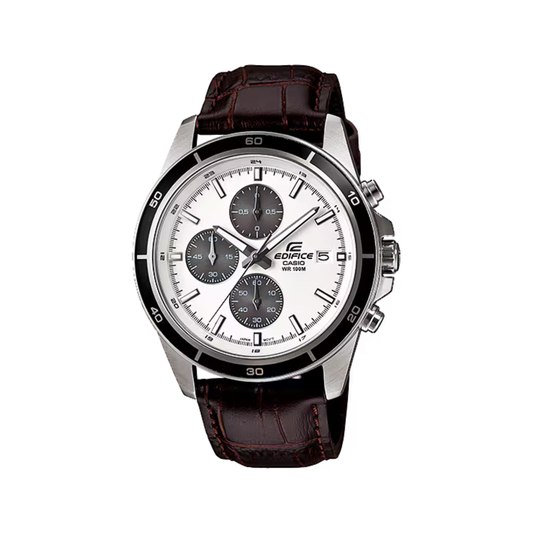 Reloj Análogo Deportivo Plateado de Hombre