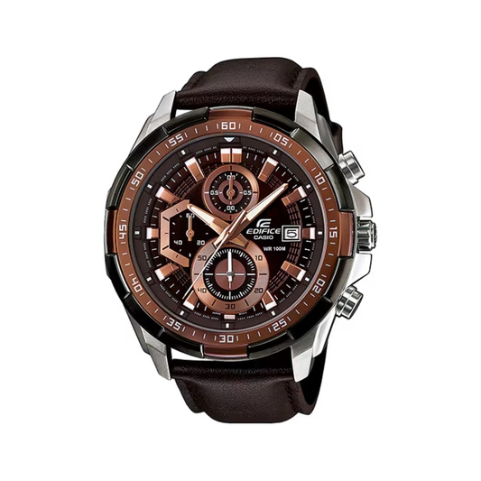 Reloj Análogo Deportivo Chocolate de Hombre