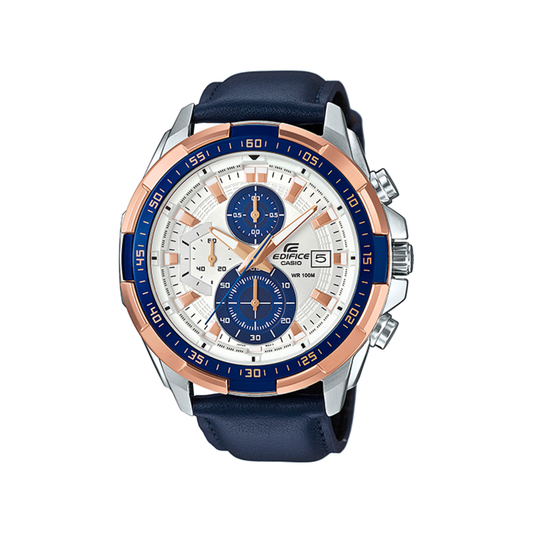 Reloj Análogo Deportivo Plateado de Hombre