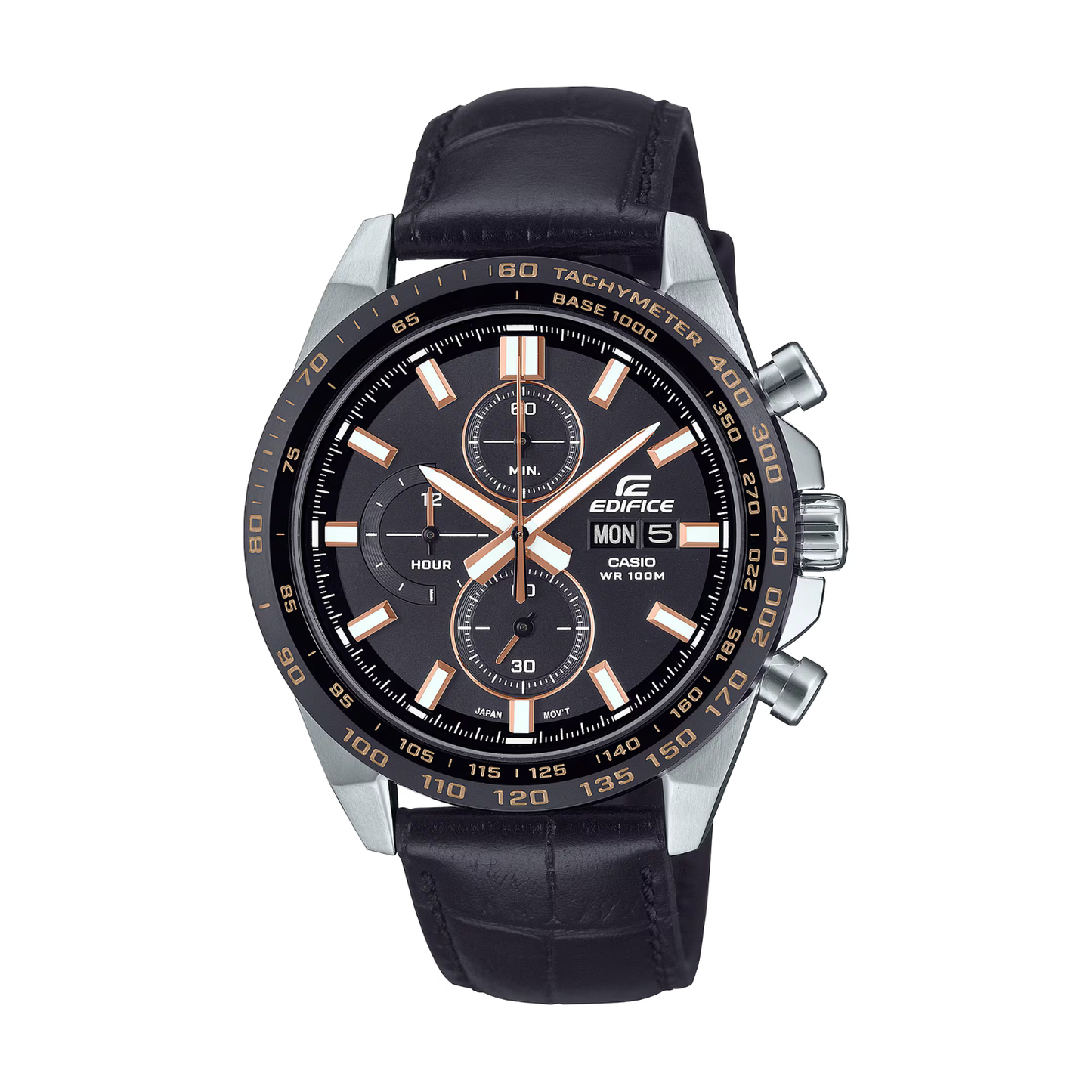 Reloj Análogo Deportivo Plateado de Hombre