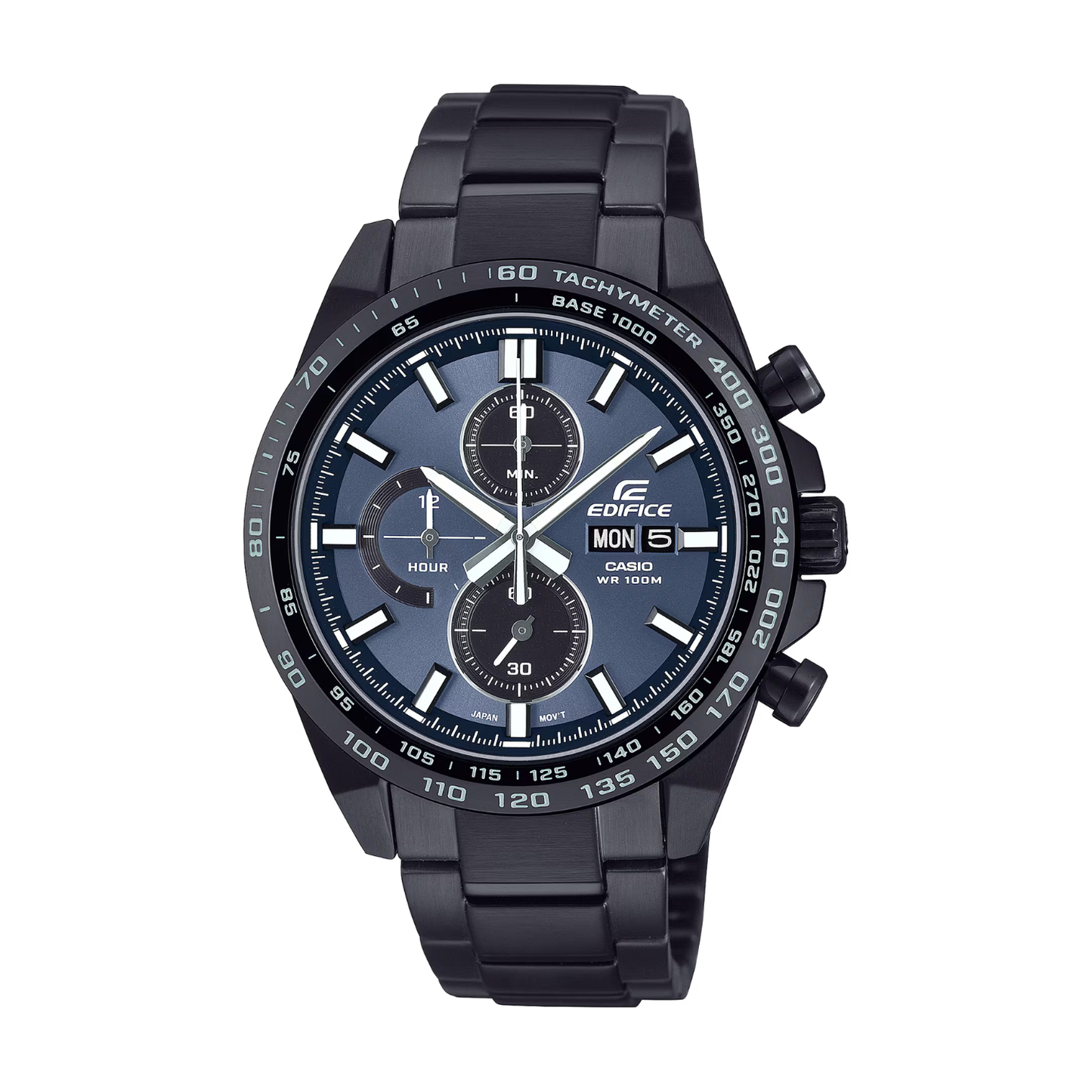 Reloj Análogo Deportivo Negro de Hombre