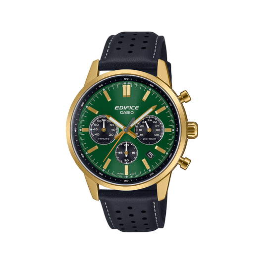 Reloj Análogo Deportivo Dorado de Hombre