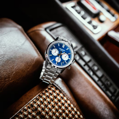 Reloj Análogo Sport Plateado de Hombre