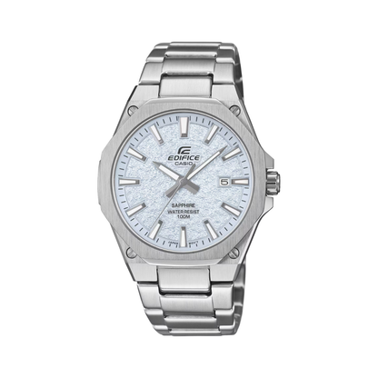 Reloj Análogo Deportivo Serie Slim Plateado de Hombre