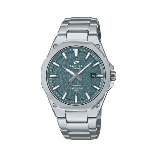 Reloj Análogo Deportivo Serie Slim Plateado de Hombre