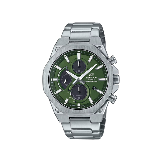 Reloj Análogo Deportivo Plateado de Hombre