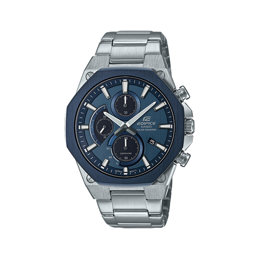 Reloj Análogo Deportivo Plateado de Hombre