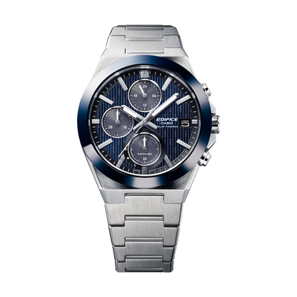 Reloj Análogo Deportivo Plateado de Hombre