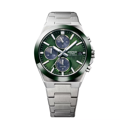 Reloj Análogo Deportivo Plateado de Hombre