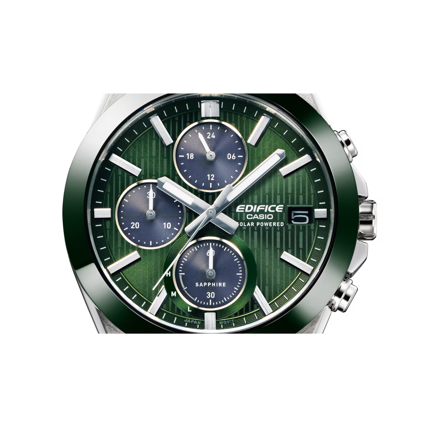 Reloj Análogo Deportivo Plateado de Hombre