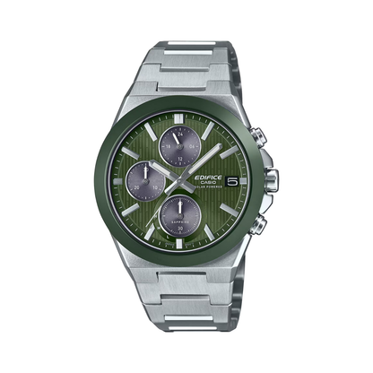 Reloj Análogo Deportivo Plateado de Hombre