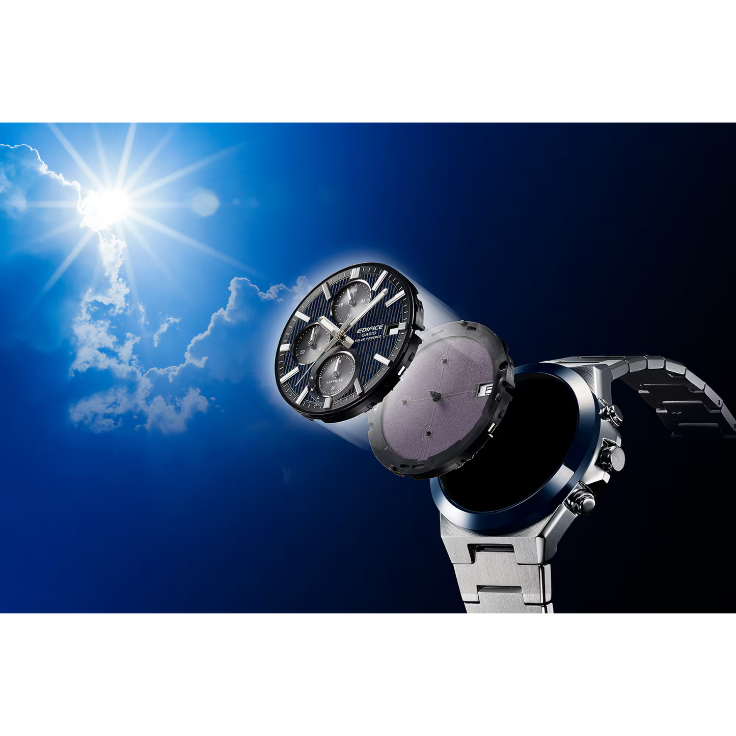 Reloj Análogo Deportivo Negro de Hombre