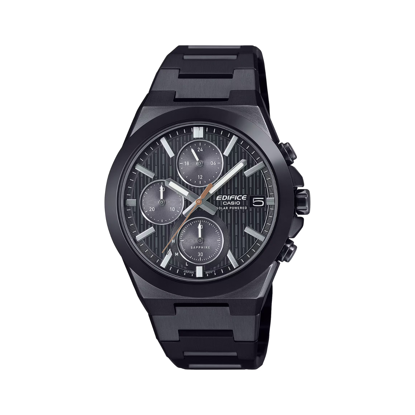 Reloj Análogo Deportivo Negro de Hombre