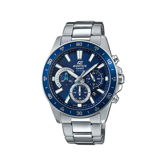 Reloj Análogo Sport Plateado De Hombre