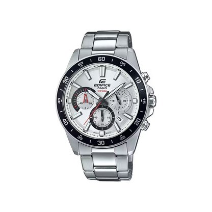 Reloj Análogo Sport Plateado De Hombre