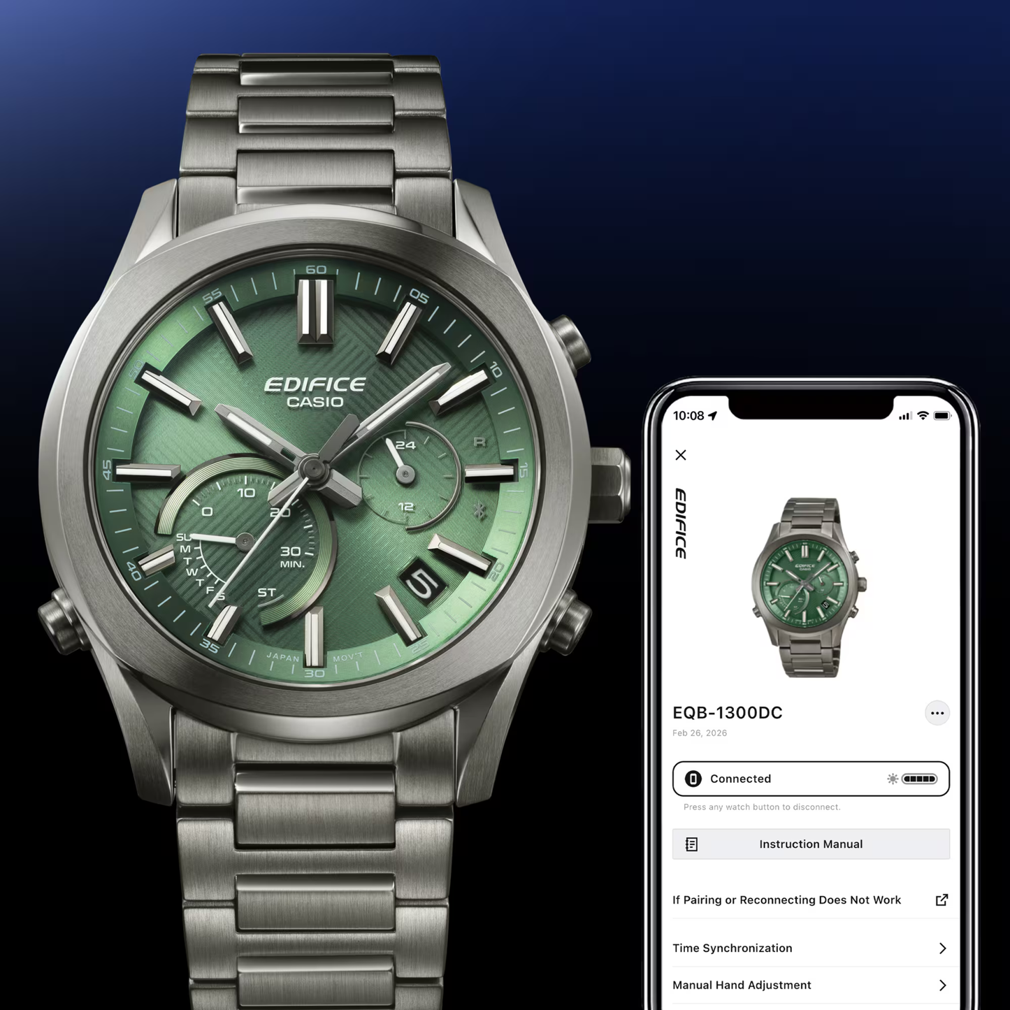 Reloj Análogo Deportivo Plateado de Hombre