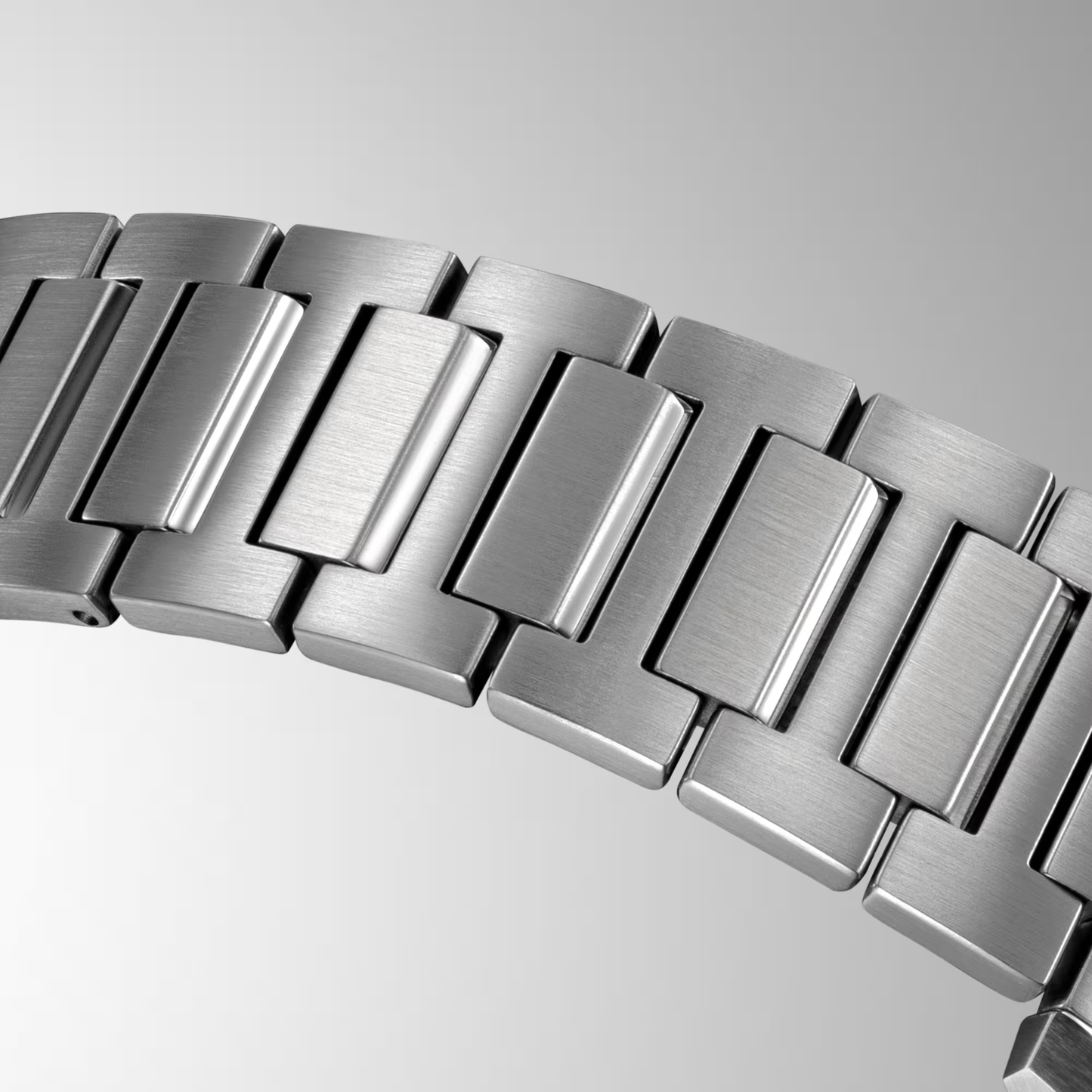 Reloj Análogo Deportivo Plateado de Hombre