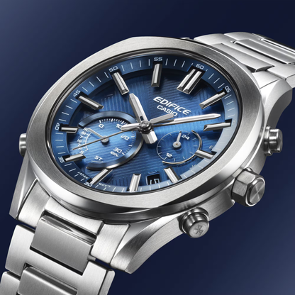 Reloj Análogo Deportivo Plateado de Hombre