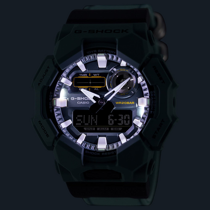 Reloj Análogo Digital Carbon Core Casual Azul Marino de Hombre