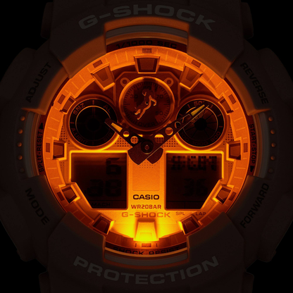 Reloj Análogo Digital Casual Serie SHIBA INU Chocolate de Hombre