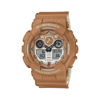Reloj Análogo Digital Casual Serie SHIBA INU Chocolate de Hombre