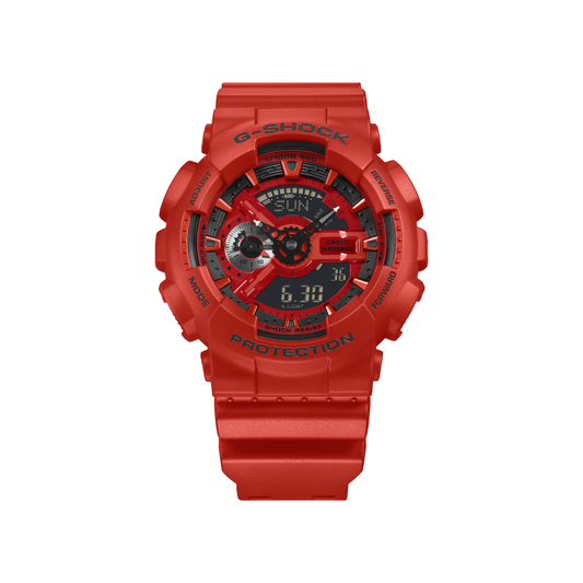 Reloj Análogo Casual Rojo de Hombre