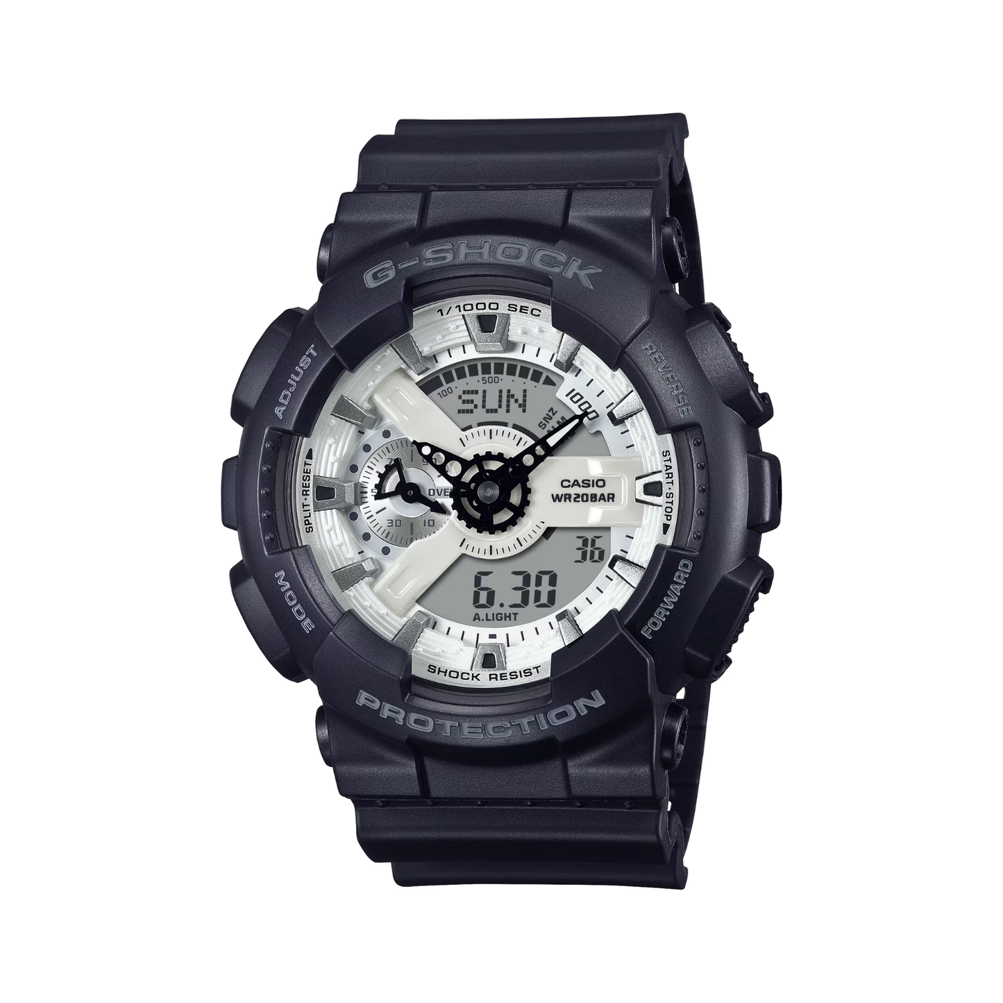 Reloj Análogo Digital Casual Negro de Hombre