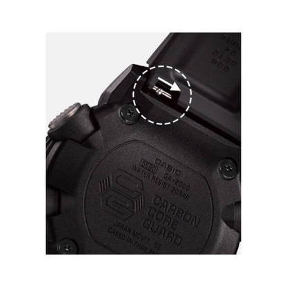 Reloj Análogo Digital Casual Negro de Hombre