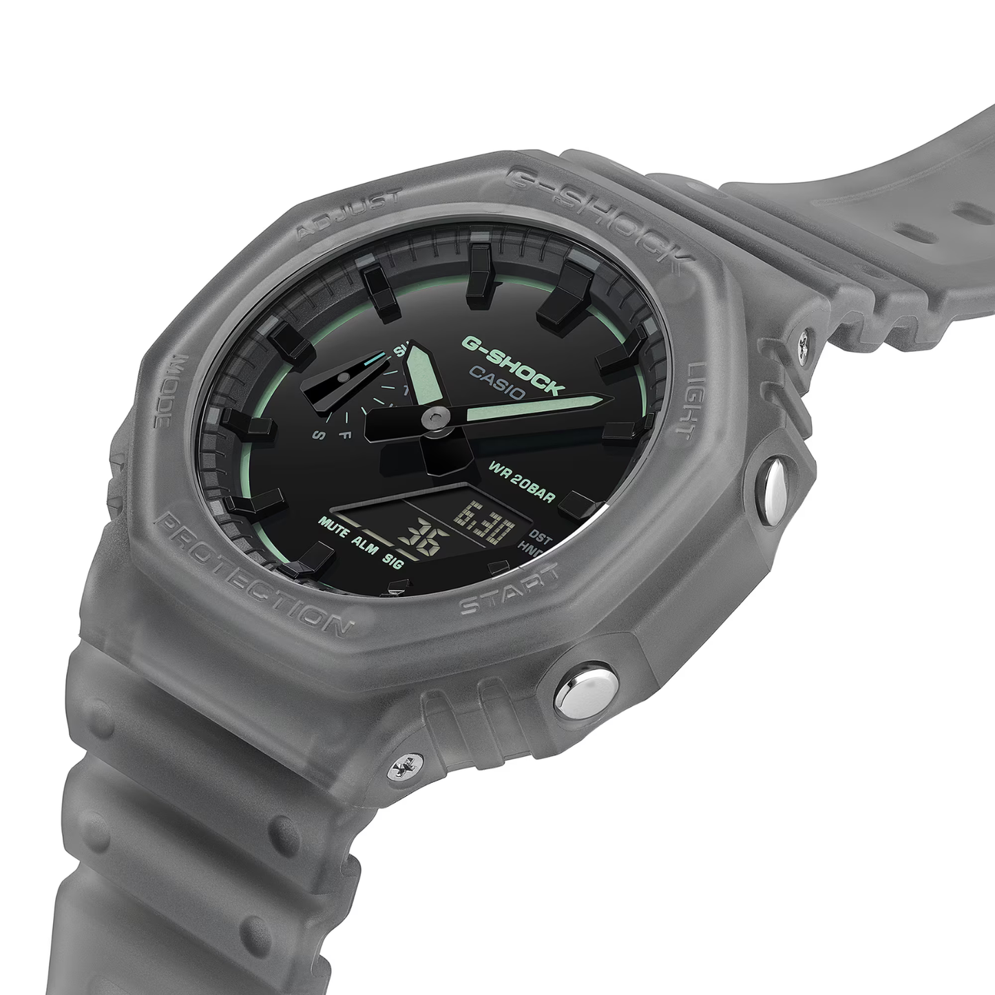 Reloj Análogo Digital Casual Gris de Hombre