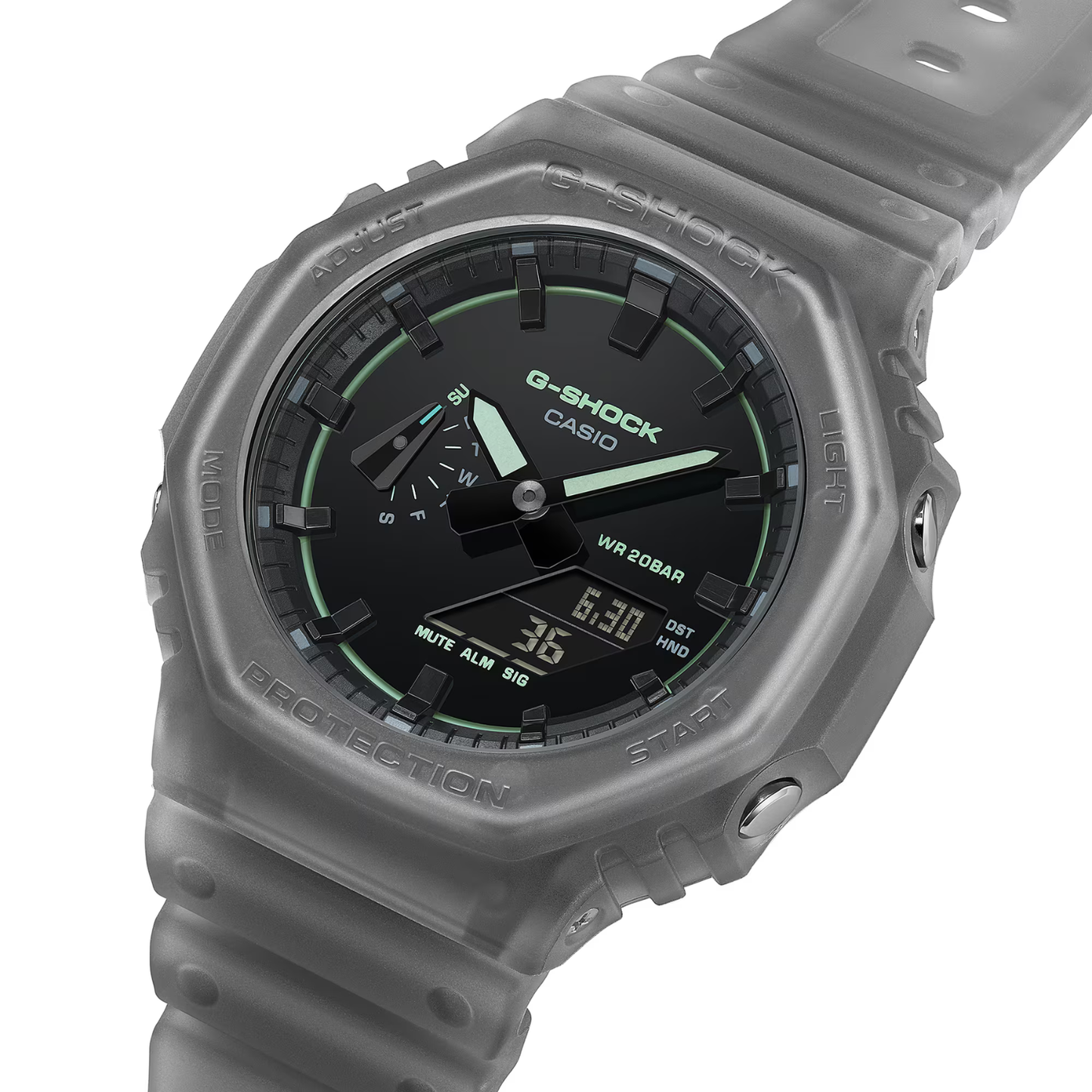 Reloj Análogo Digital Casual Gris de Hombre